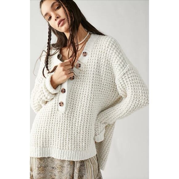 free people Sweaters - Free people oversized pullover knit sweater